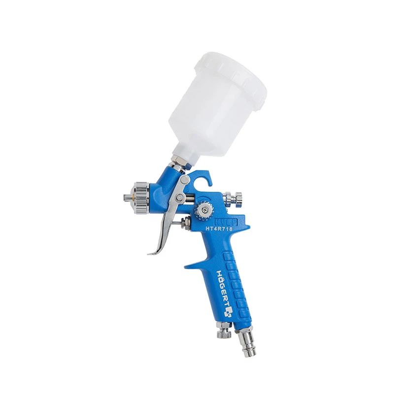 Slika proizvoda: PIŠTOLJ ZA FARBANJE 1/4 " 3 BAR GORNJI PRIHVAT KANTICE   100 ML HOGERT HT4R718